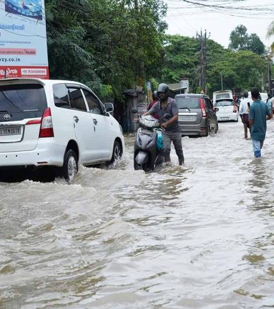 केरळमध्ये पावसाचा हाहाकार