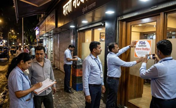 मुंबईत FDA ची उपाहारगृहांवर कारवाई, परवाने निलंबित
