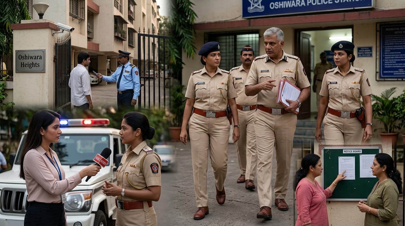 ओशिवरा पोलीस ठाणे मुंबई एअर होस्टेस अत्याचार प्रकरण
