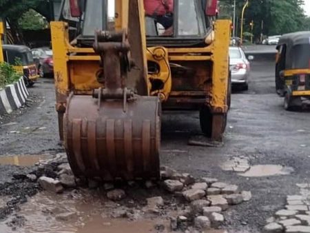 पनवेल – उरण महामार्गाची दुरवस्था