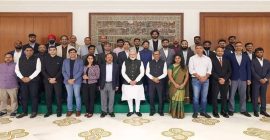 पंतप्रधानांचा अंतराळ नवउद्यमींशी संवाद