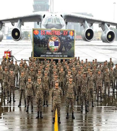 भारत-थायलंड मैत्री लष्करी सराव