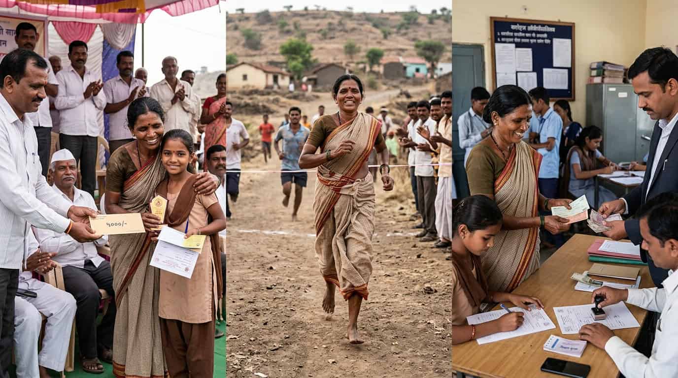 बीडातील मातेला मुलीच्या शैक्षणिक शुल्कासाठी प्रथम क्रमांक मिळवणाऱ्या धावात यशस्वीता