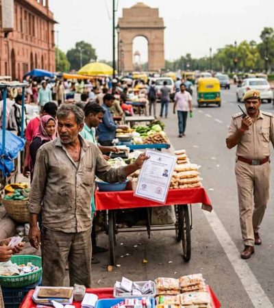 दिल्ली उच्च न्यायालयाचा फेरीवाल्यांना जागेबाबत  निर्णय