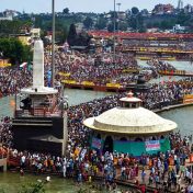 कुंभमेळ्याच्या कामांची पाहणी