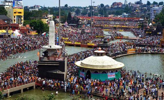 कुंभमेळ्याच्या कामांची पाहणी