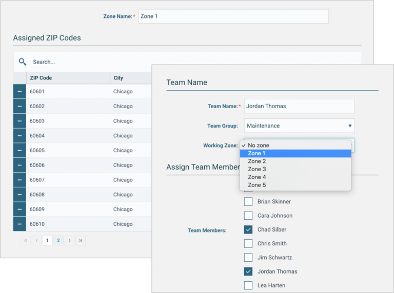 ServiceBridge Dispatching