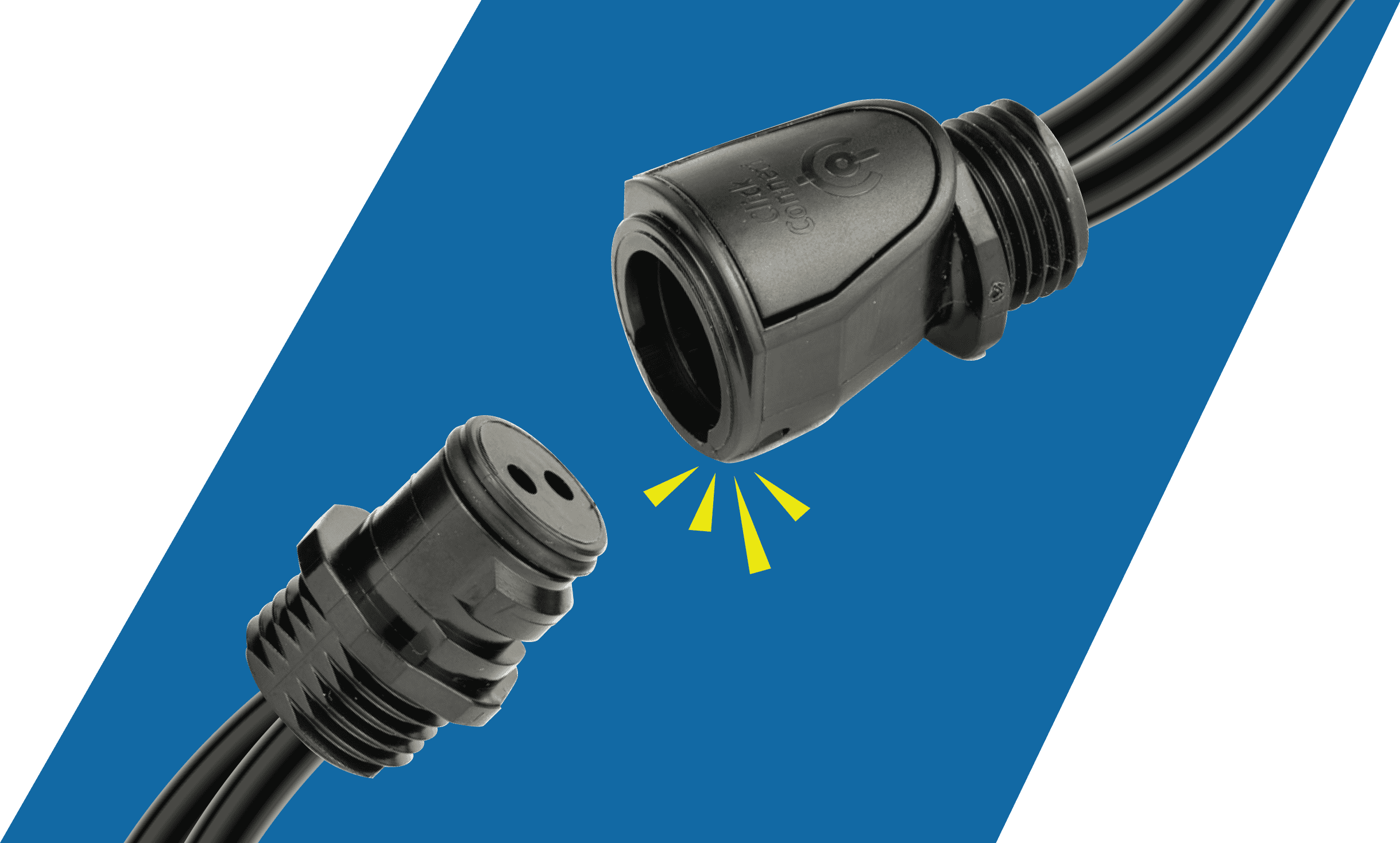 Click Connect Cables Decorative Image