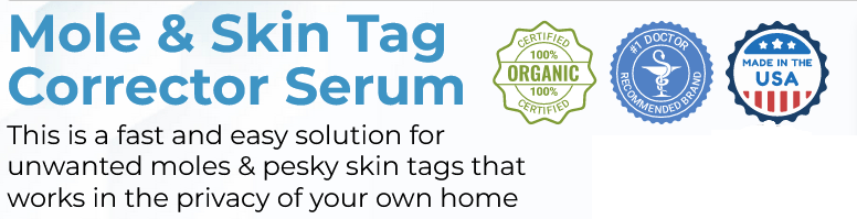 black mole on face corrector serum