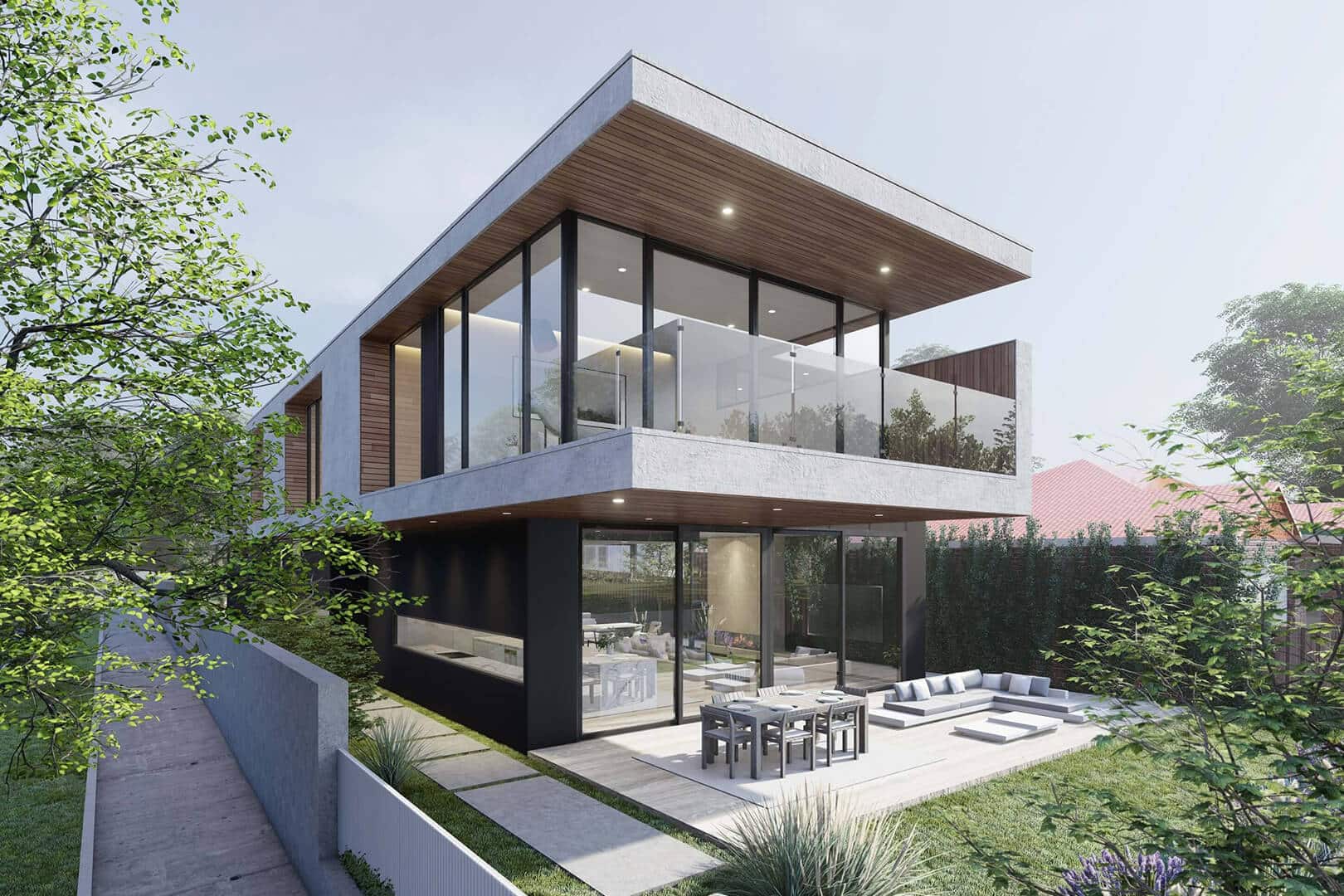 Box Hill Modern House-Architecture House-Designed by Sky Architect Studio. Modern Architect in Victoria. Modern Architect in New South Wales