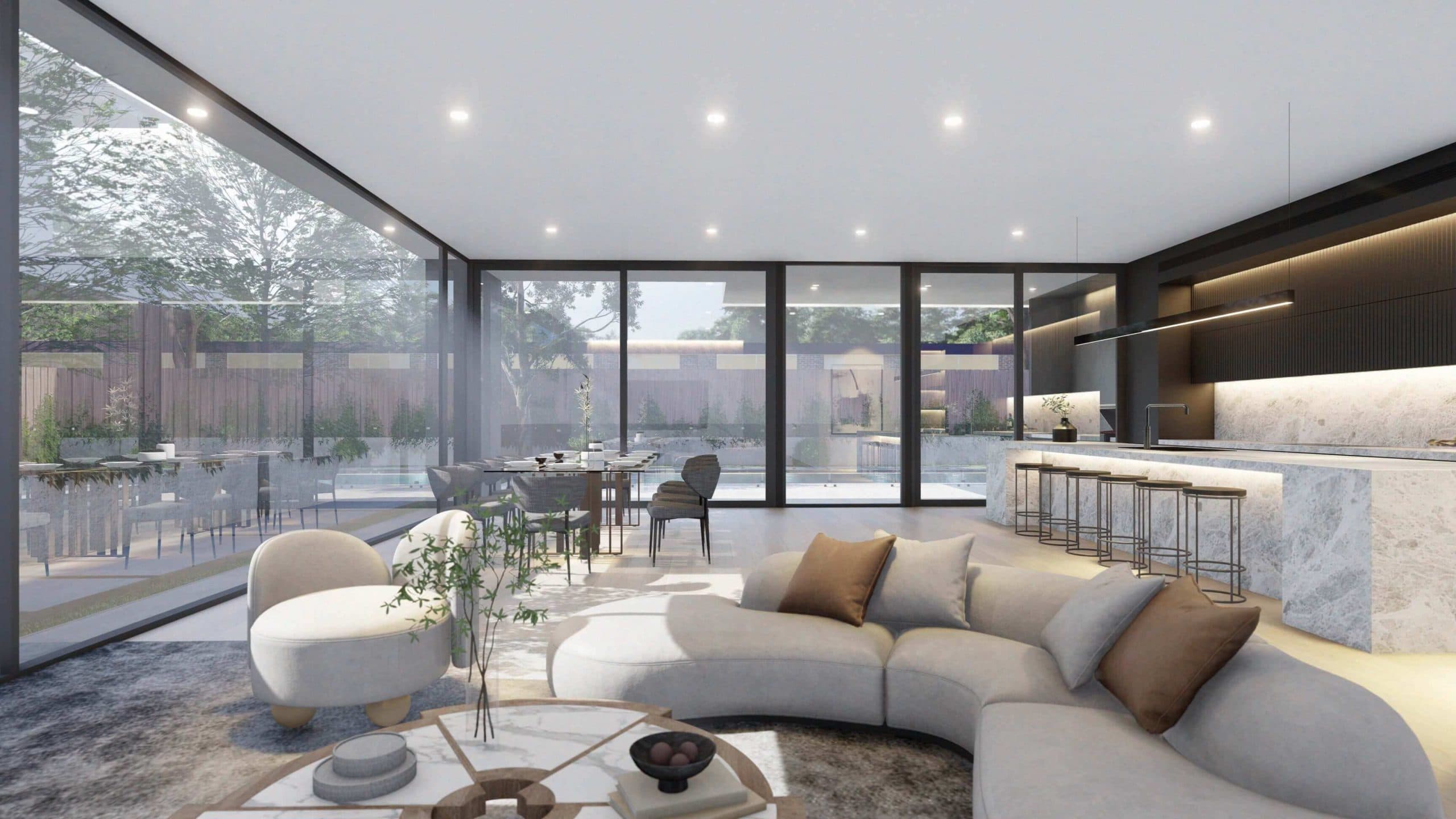 Hampton Modern House 2-Architecture House-Designed by Sky Architect Studio. Modern Architect in Melbourne and Sydney