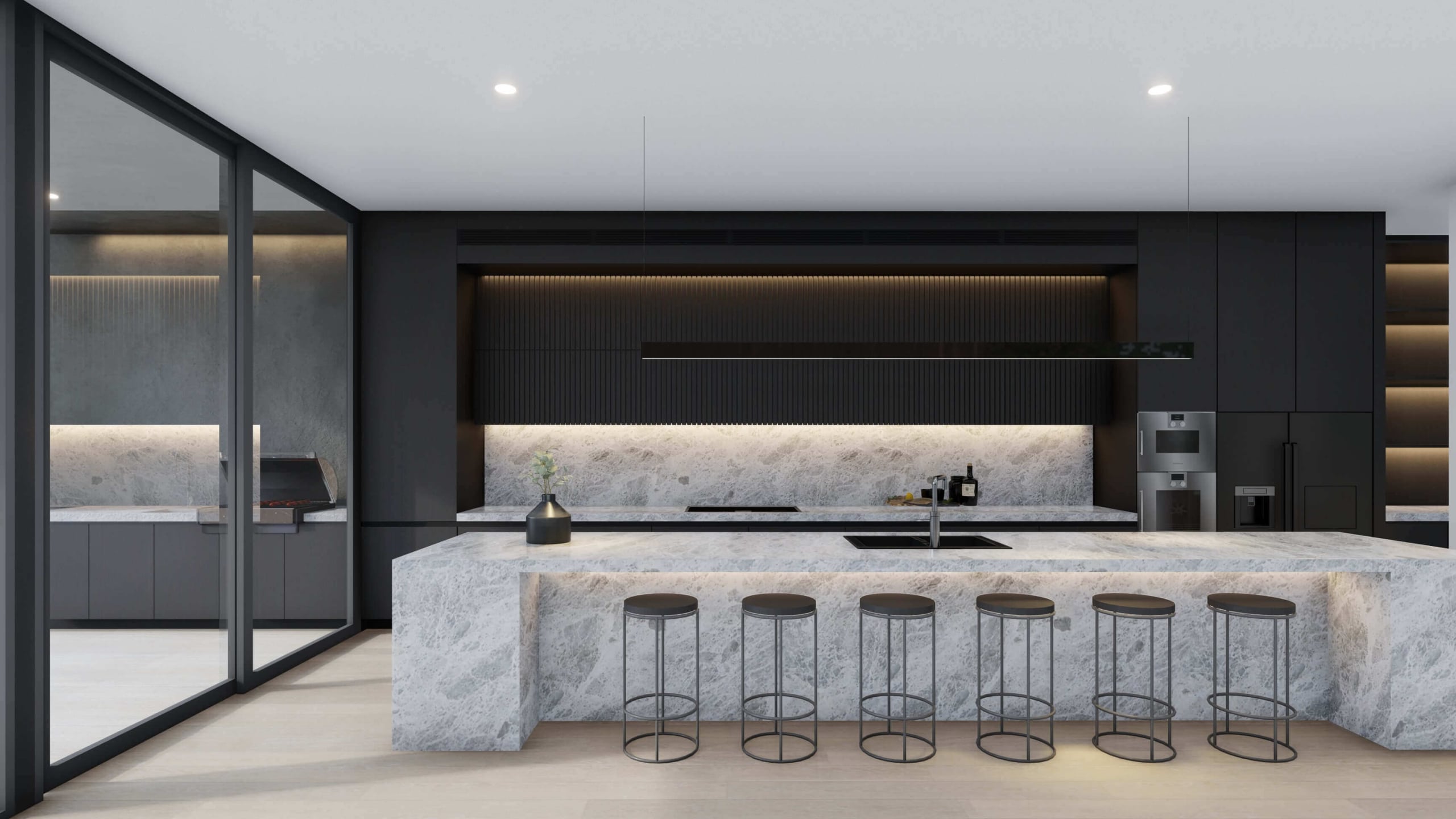 Hampton Modern House 2-Architecture House-Designed by Sky Architect Studio. Modern Architect in Melbourne and Sydney