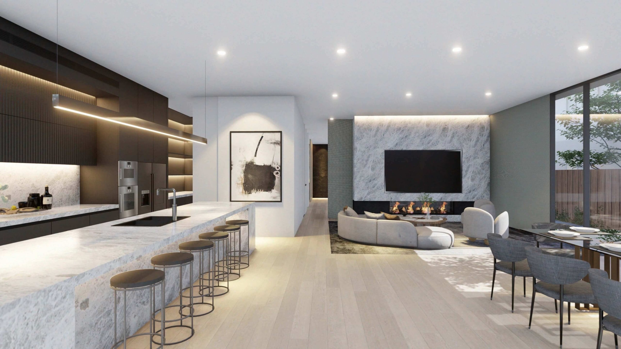 Hampton Modern House 2-Architecture House-Designed by Sky Architect Studio. Modern Architect in Melbourne and Sydney