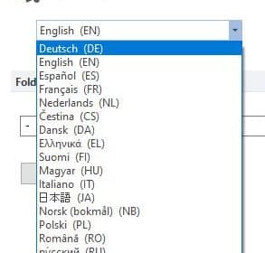 AnyRail Language Support