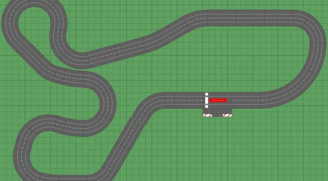 1/32 Slot Car Track Plans