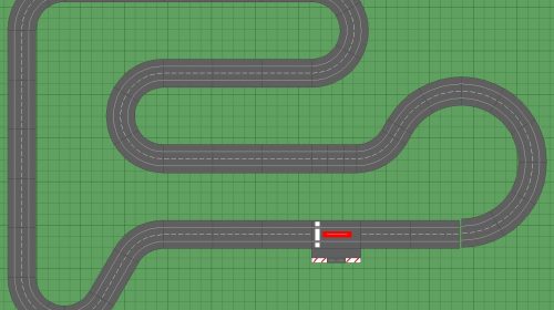 Carrera Slot Car Layout