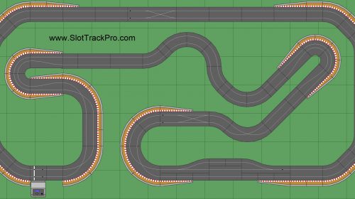 Scalextric Track Layout