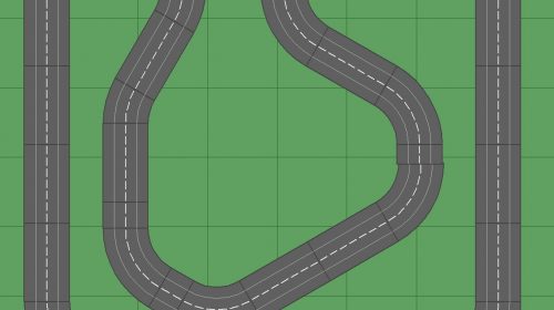 Carrera slot car layouts