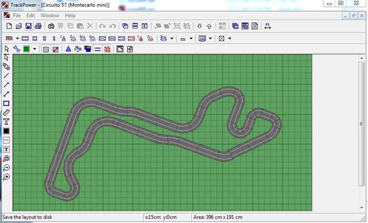Track Power Slot Car Track Designer