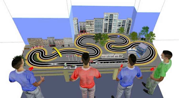 Ultimate Racer 3D Slot Car Track