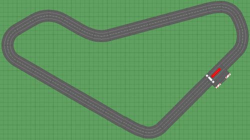 Carrera Slot Car Track Winfield 8x14