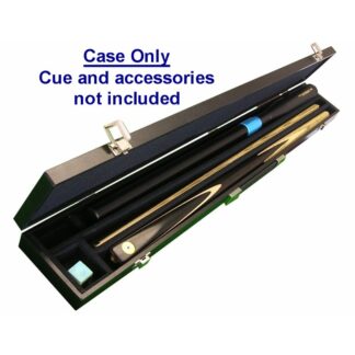 2 pc three section Peradon box cue case that also takes Push-on extensions