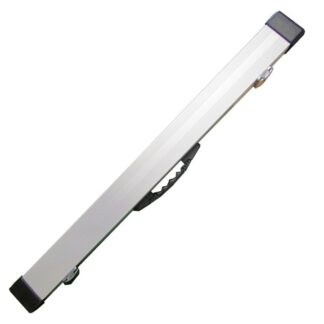 2 pc Silver Aluminium cue case