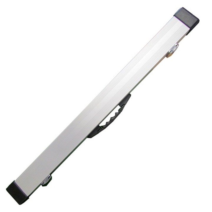 2 pc Silver Aluminium cue case