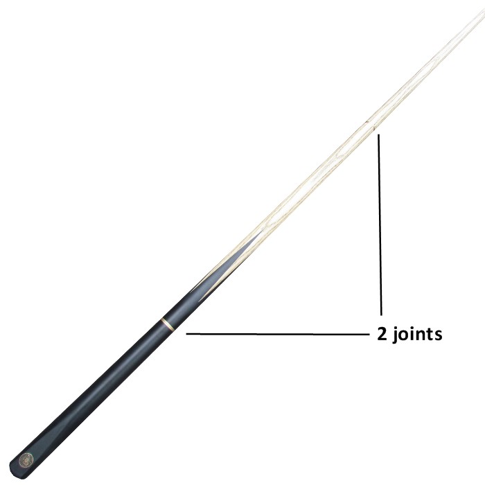 Cannon Manta 3 section snooker & Pool cue with mid-joint & butt joint.