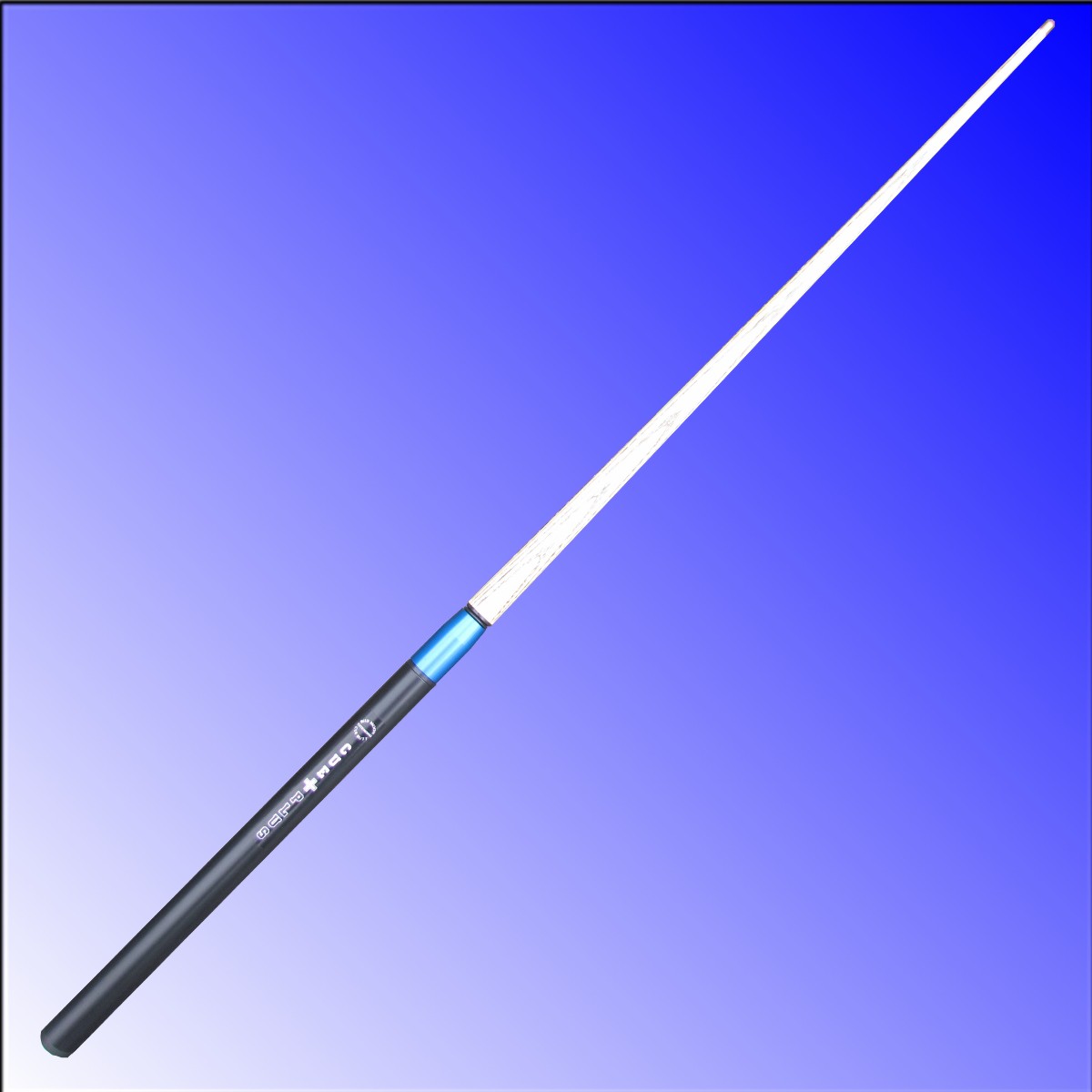 `CuePlus 49 Blue` Telescopic Pool Cue is 49 inches closed and extends up to 66 inches. - Image 3