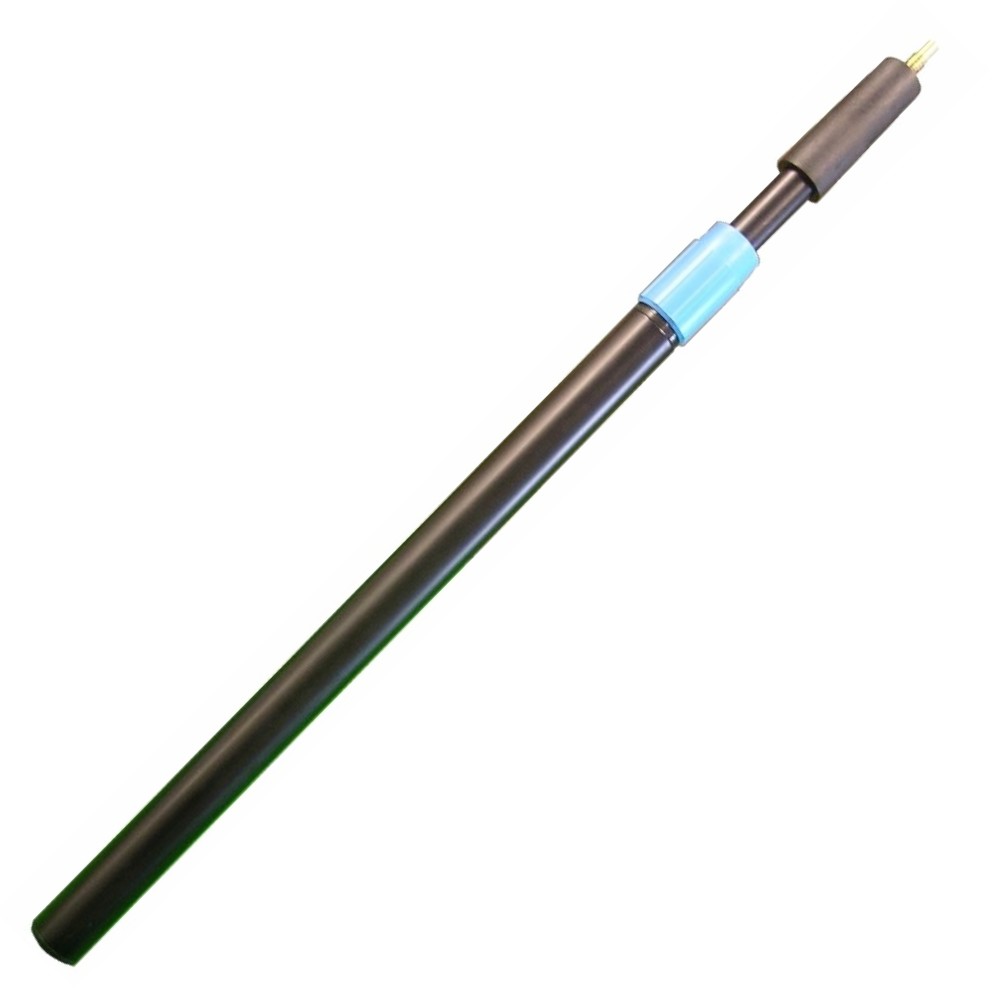 Blue Flash butt-jointed snooker cue, case and extensions - Image 8