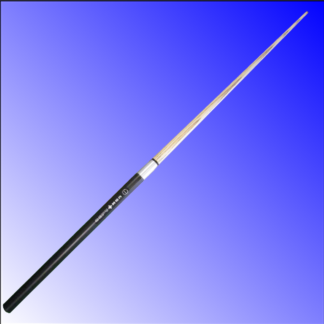 `CuePlus 49 - Silver` Telescopic Pool Cue is 49 inches closed and extends up to 66 inches.