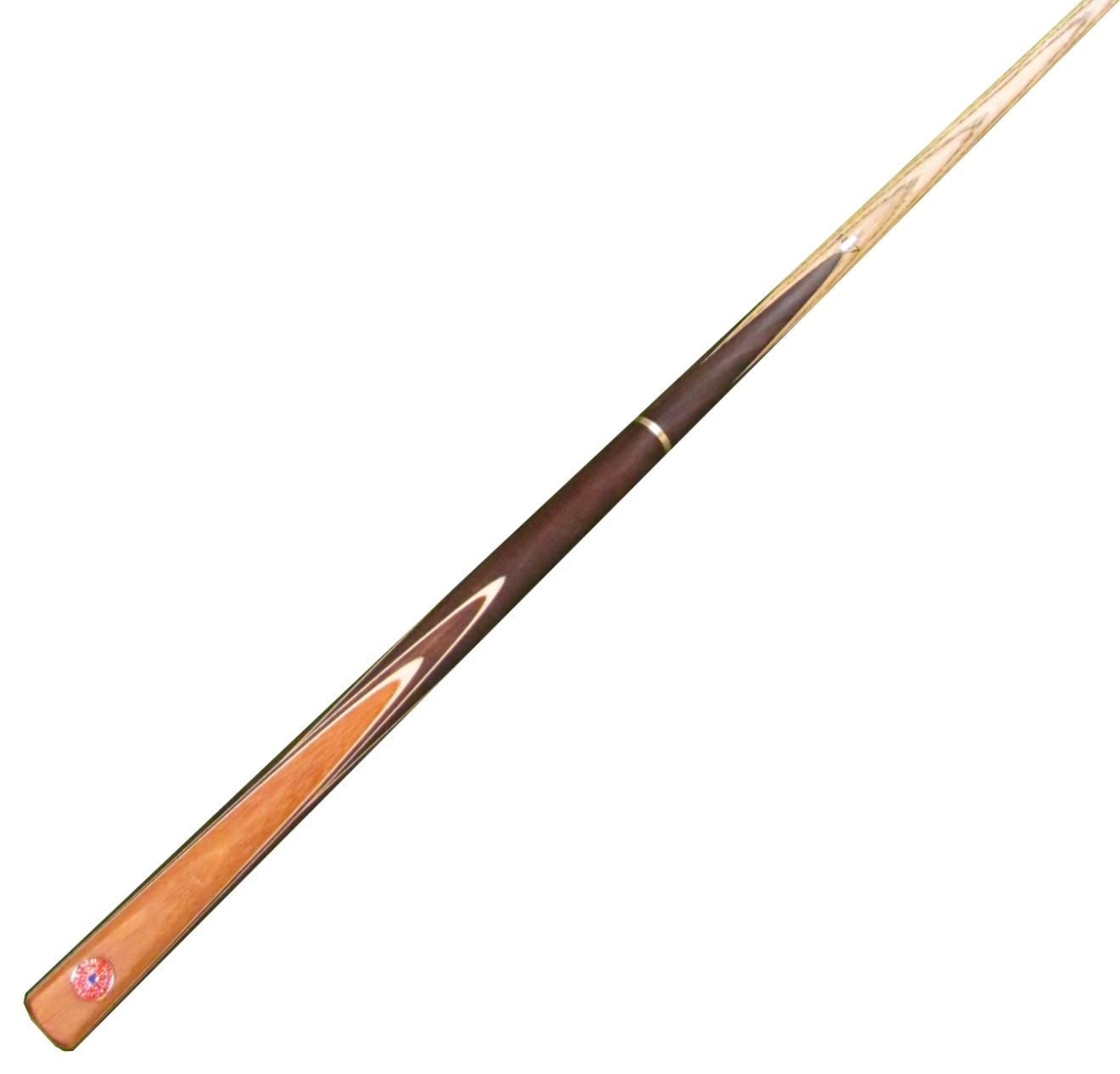 3pc (butt-jointed) `Exmoor` hand spliced Snooker Cue from Blue Moon