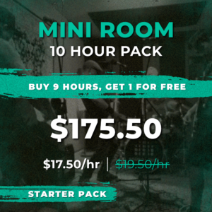 10 Hour Package (Mini Room)