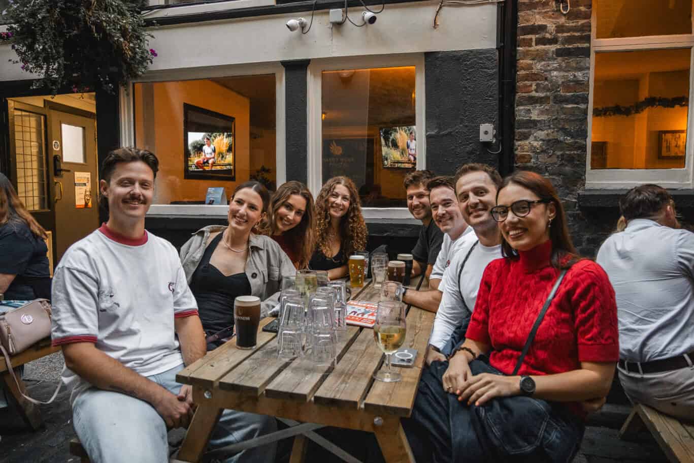 St Christopher's Inn London Bridge - The Inn, traditional pub with outdoor seating area and guests.