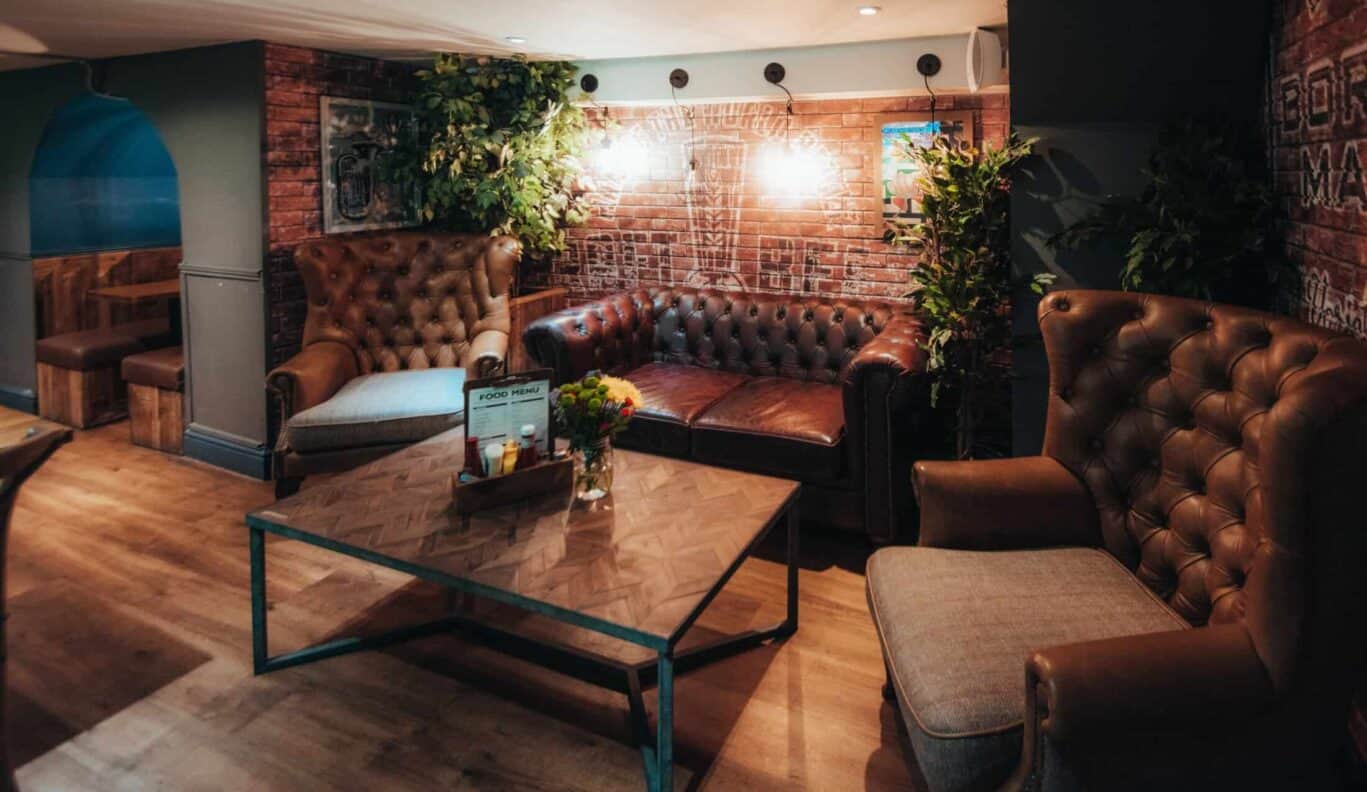 Lounge area at St Christopher's Inn London Bridge - The Inn, near Borough Market.
