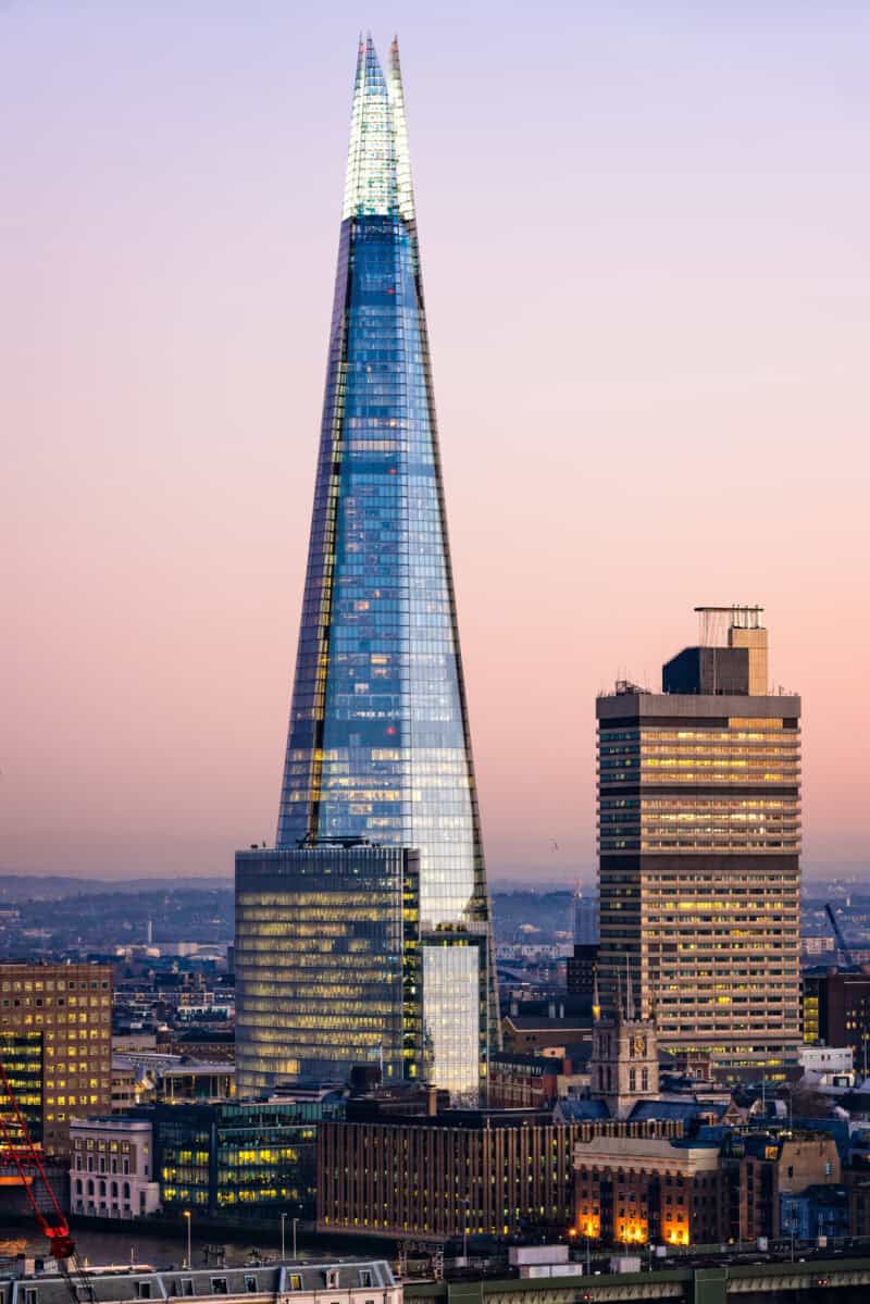 St Christopher's Inn London Bridge - The Inn and The Shard in London.