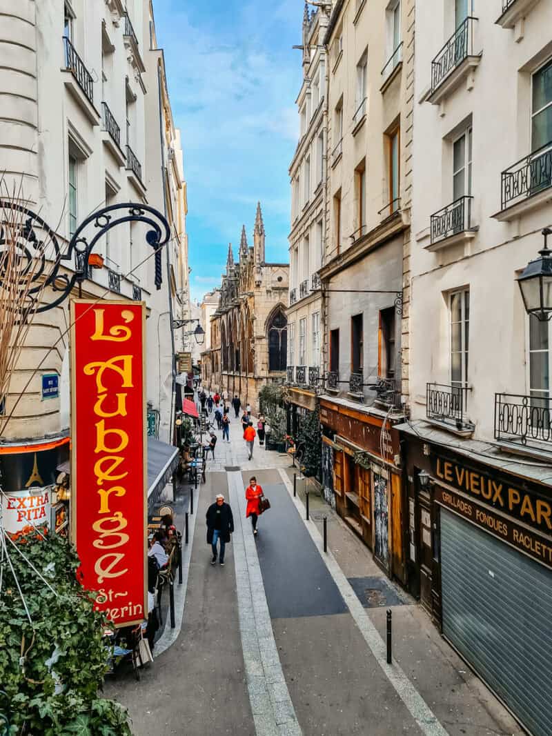 The Streets Of Paris In France During The Day