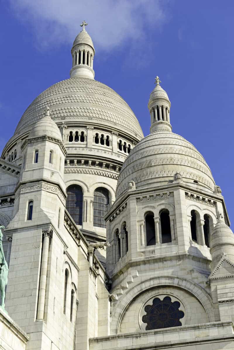 Sacre-Cœur on top of Montemartre, Paris, France
