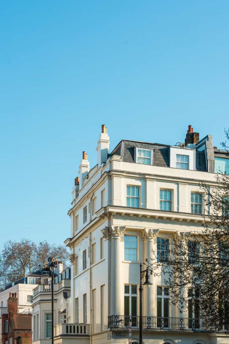 St Christopher's Shepherd's Bush hostel building with classic architecture.