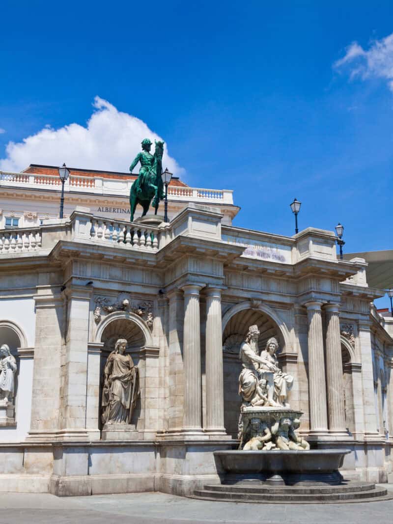 Albertina Museum in Vienna.