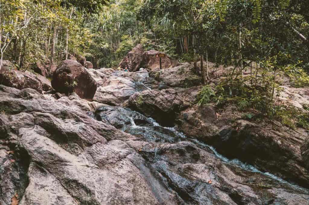 Koh Phangan waterfall