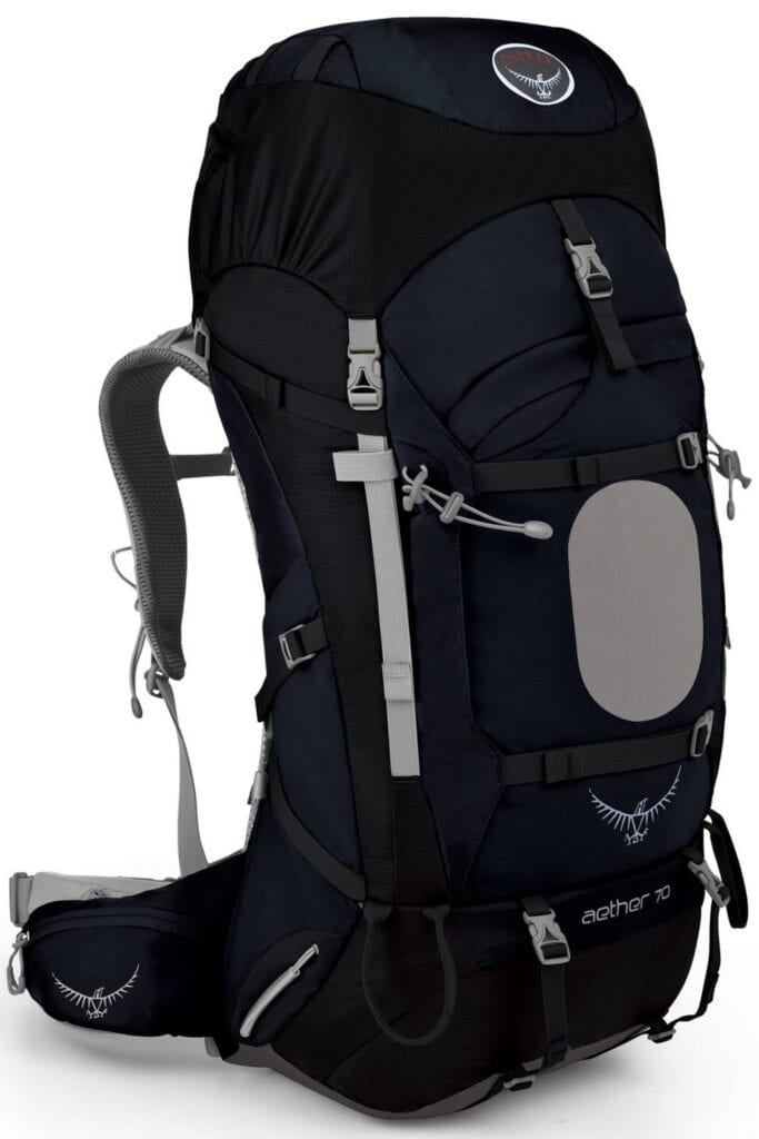 Backpack for travel and outdoor adventures in Berlin.