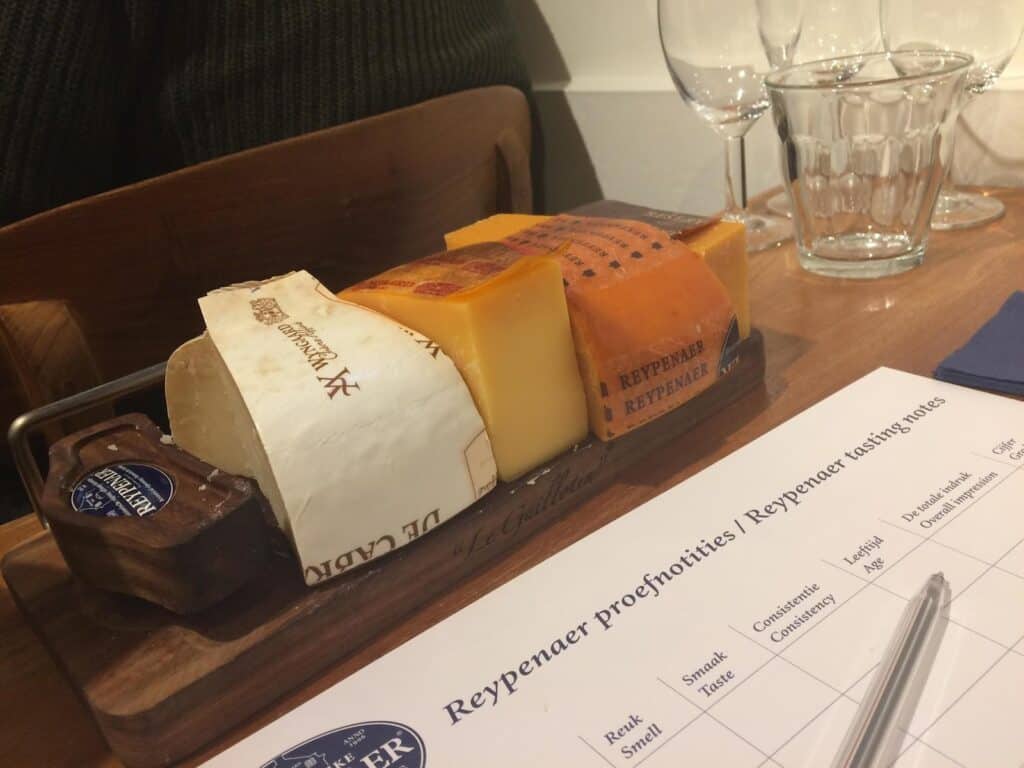 Five cheeses