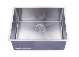 26" Single Bowl Undermount Stainless Steel Kitchen Sink: BEL-2620-DOM (16 gauge)