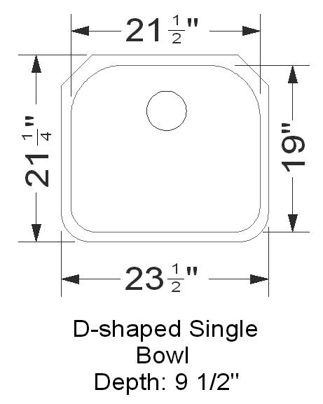 24" Ellis Undermount Stainless Steel Single Bowl Kitchen, Bar, Prep Sink 16 Gauge EL-4405 - Image 2