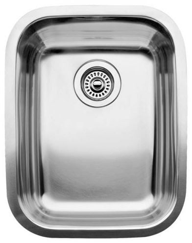 15" Ellis Undermount Stainless Steel Single Bowl Kitchen, Bar, Prep Sink 16 Gauge EL-0805