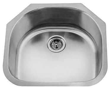 20" Ellis Undermount Stainless Steel Single Bowl Kitchen, Bar, Prep Sink 16 Gauge EL-3305