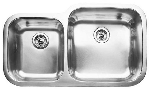 32" Ellis 40/60 Undermount Stainless Steel Double Bowl Kitchen Sink 16 Gauge EL-0305R