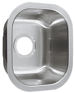 13" Ellis Undermount Stainless Steel Small Single Bowl Sink 18 Gauge EL-1315